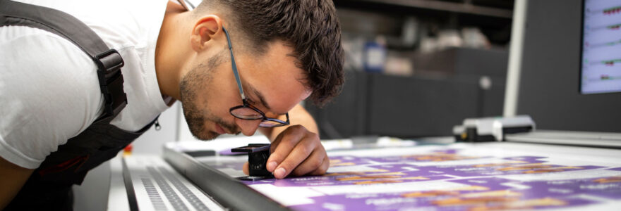 impression sur bâche